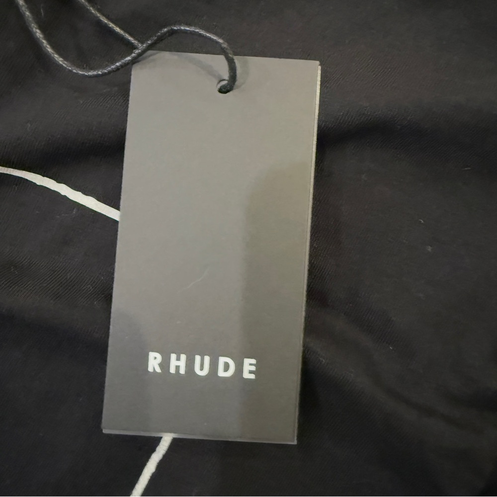 Rhude’s After Death Graphic Black Long Sleeve Tee - Picture 6 of 7